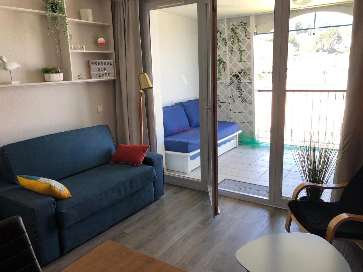Tres Bel Appartement Vue Mer Avec Piscine Дуарнене Екстериор снимка