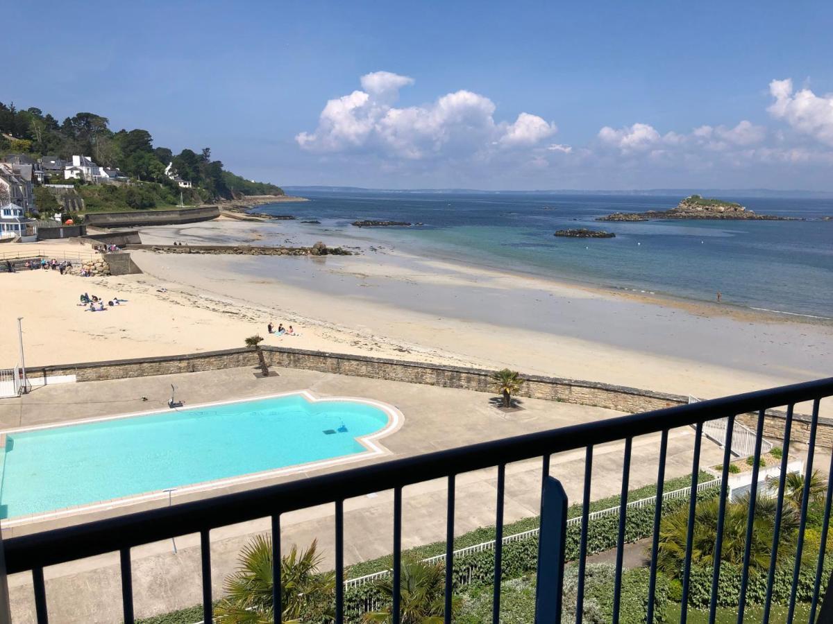 Tres Bel Appartement Vue Mer Avec Piscine Дуарнене Екстериор снимка