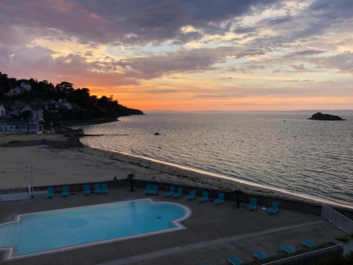 Tres Bel Appartement Vue Mer Avec Piscine Дуарнене Екстериор снимка