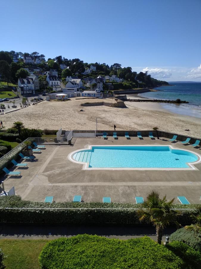 Tres Bel Appartement Vue Mer Avec Piscine Дуарнене Екстериор снимка